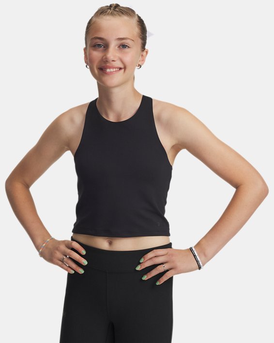 Under Armour Girls' Motion Crop Tank