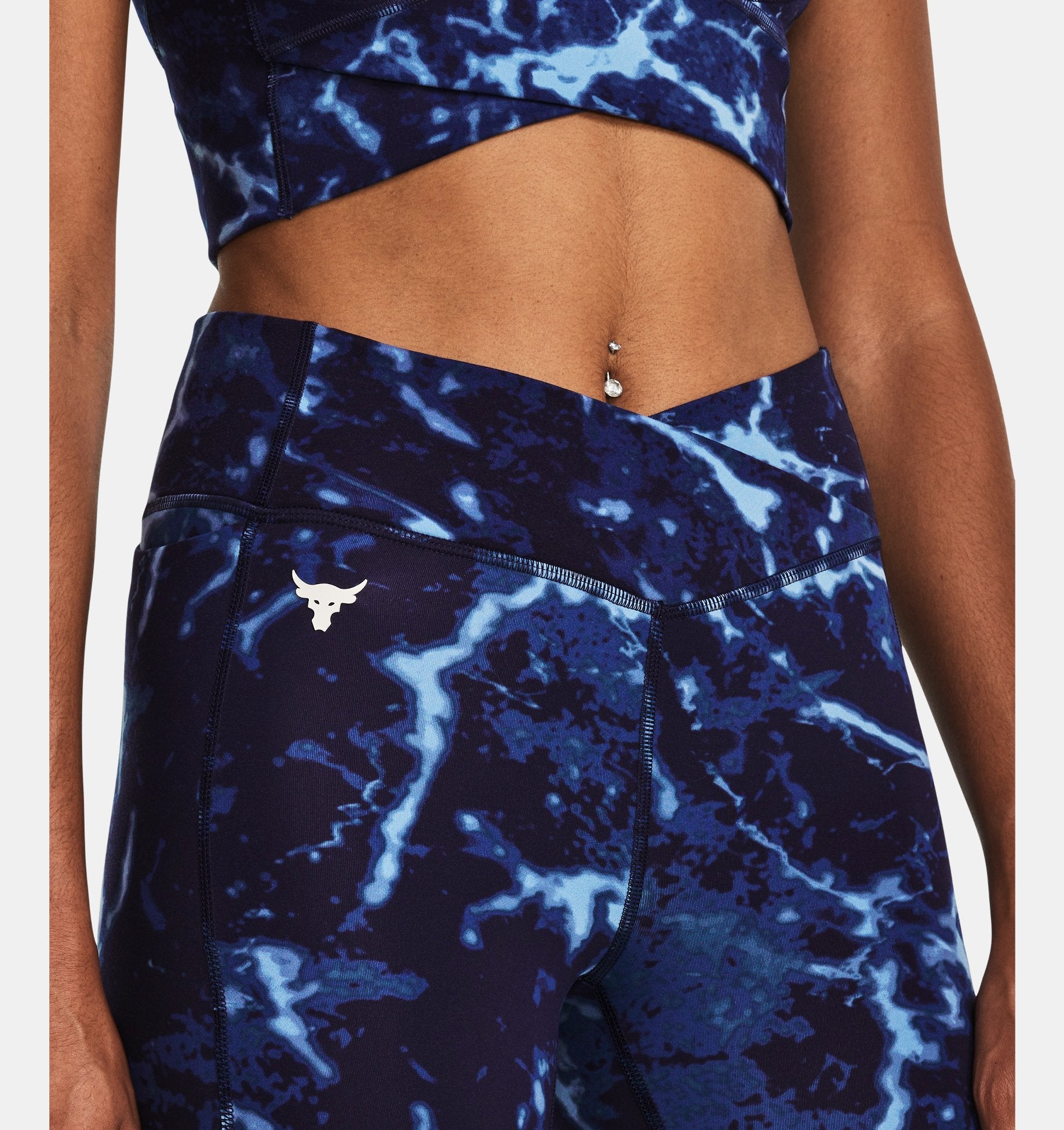 Women's Project Rock Crossover Lets Go Printed Ankle Leggings