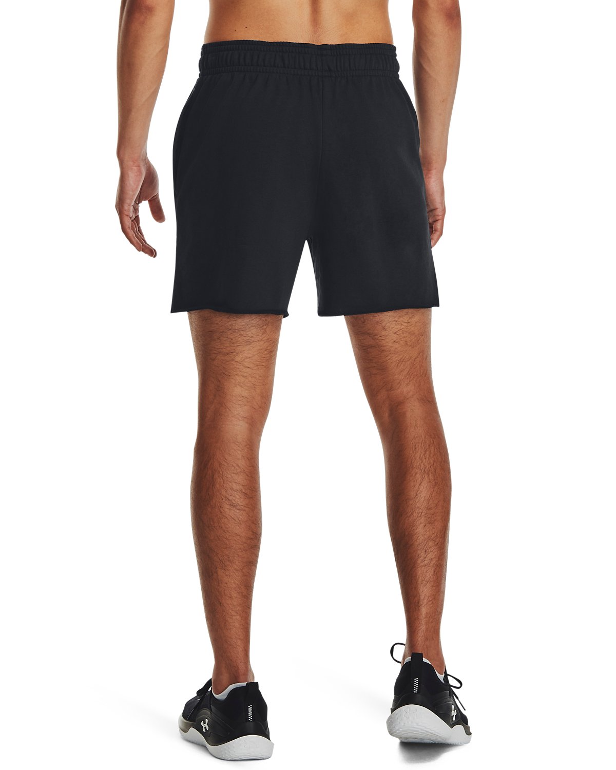 Under Armour Rival Terry 6 inch Short, black, back