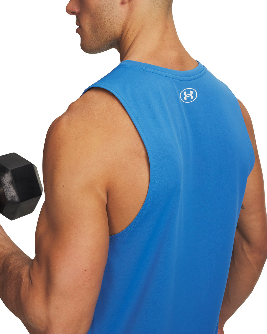 Under Armour Men's UA Tech Tank AEGEAN BLUE