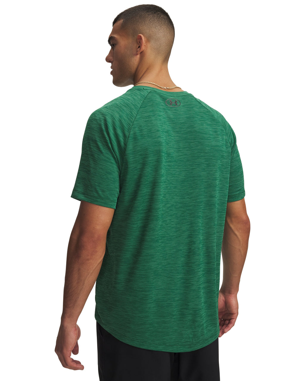 Under Armour Men's Tech Textured Short Sleeve CAMPUS IVY