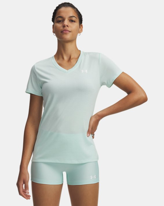 Under Armour Women's Tech Twist V-Neck Short Sleeve