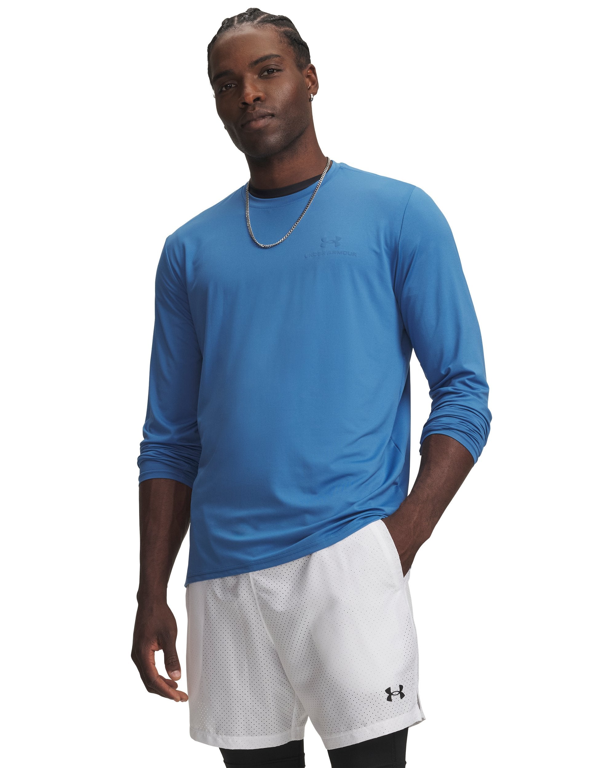 Under Armour Men's Vanish Energy Long Sleeve AEGEAN BLUE