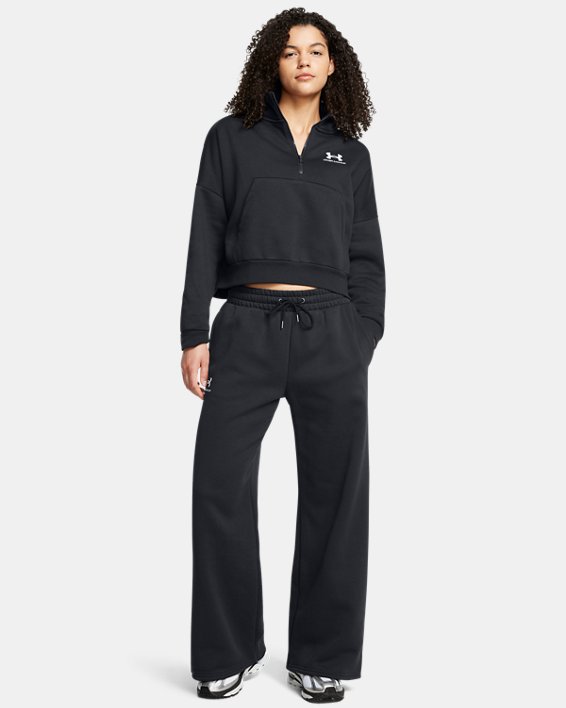 Under Armour Women's Icon Fleece Wide Leg Pants