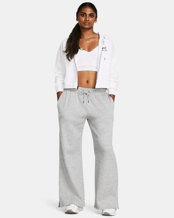Under Armour Women's Icon Fleece Wide Leg Pants