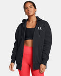 Under Armour Women's Icon Fleece Oversized Full-Zip