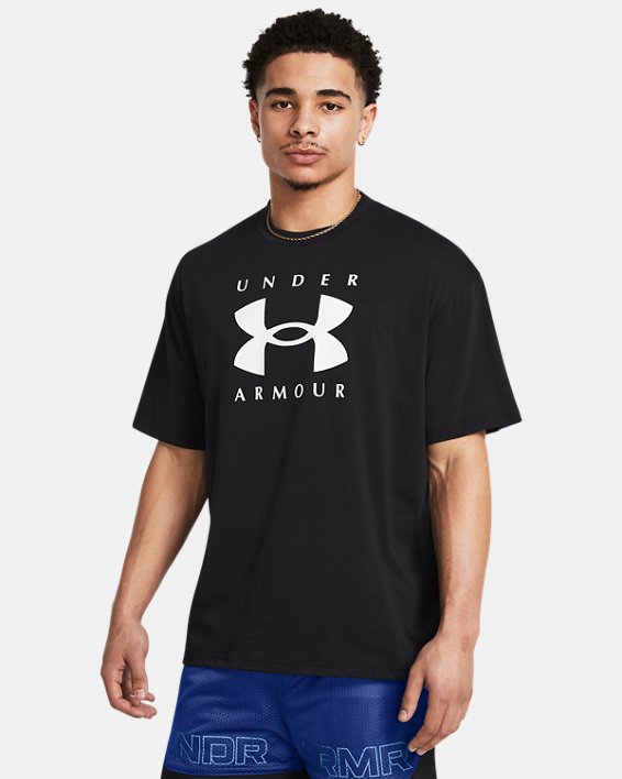 Under Armour Men's Heavyweight Branded Oversized Short Sleeve