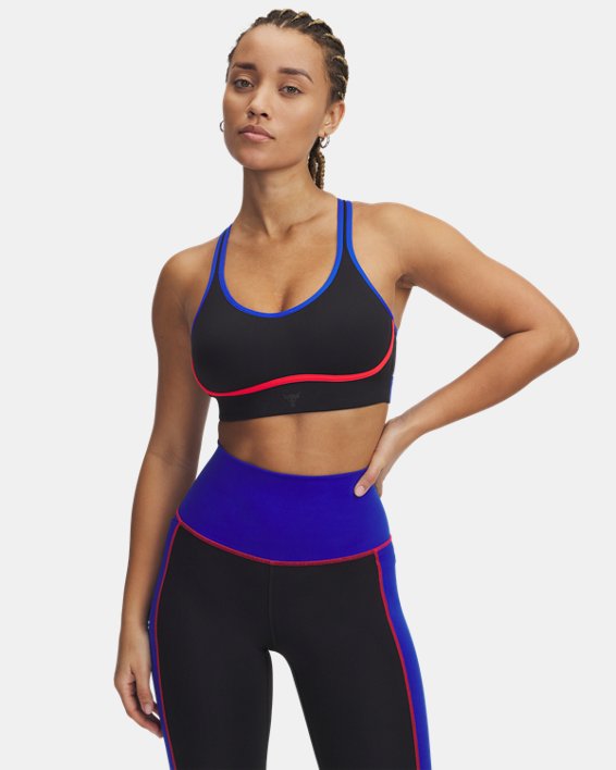 Under Armour Women's Project Rock Mid Sports Bra