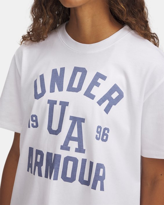 Under Armour Women's Heavyweight Collegiate Oversized Short Sleeve