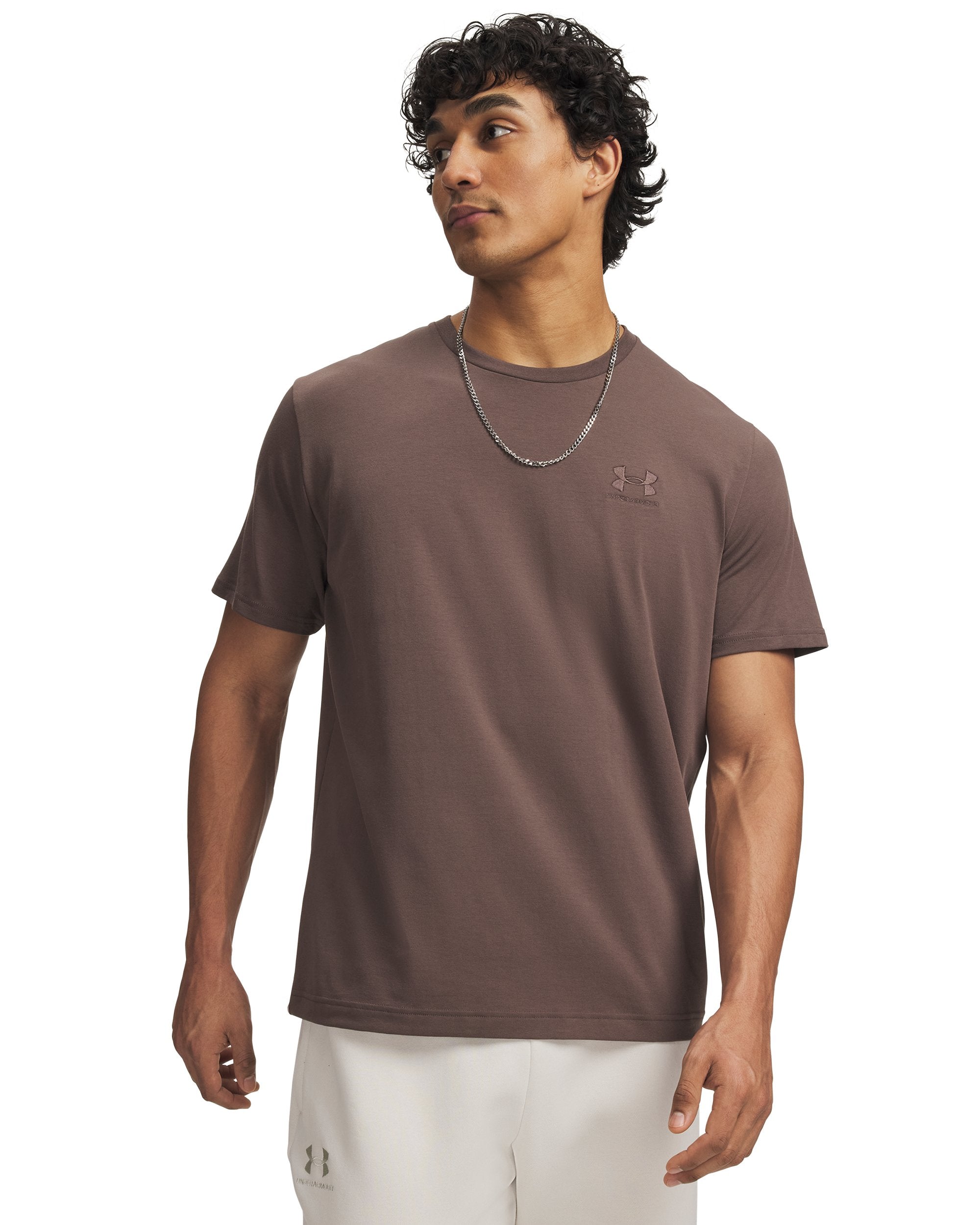 Under Armour Icon Short Sleeve Peppercorn
