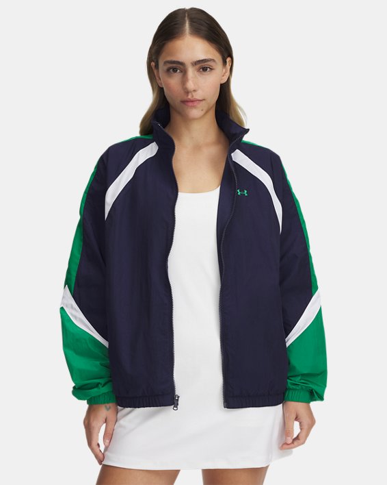 Under Armour Women's Icon Crinkle Track Jacket