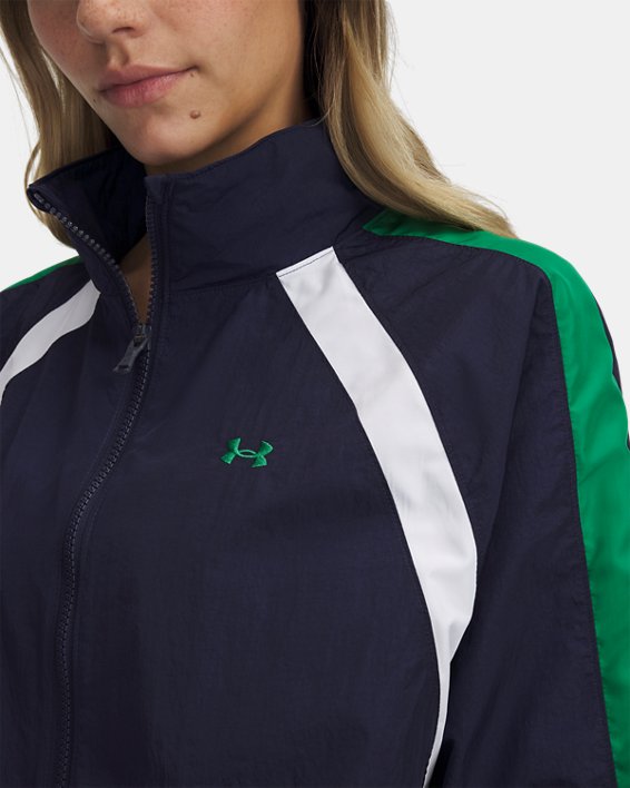 Under Armour Women's Icon Crinkle Track Jacket