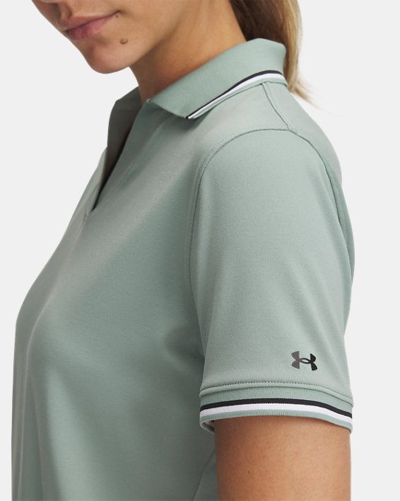 Under Armour Women's Drive Rib Short Sleeve Polo