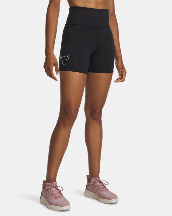 Under Armour Women's Project Rock Bike Shorts