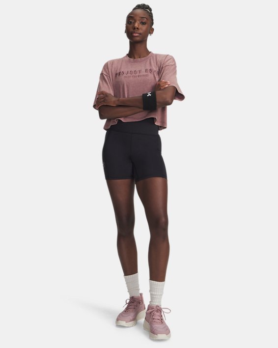 Under Armour Women's Project Rock Statement Graphic Short Sleeve
