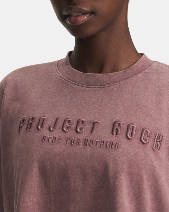 Under Armour Women's Project Rock Statement Graphic Short Sleeve