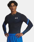 Under Armour HeatGear Sublimated Crew Long Sleeve