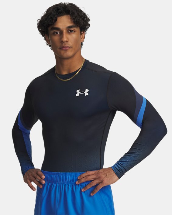 Under Armour HeatGear Sublimated Crew Long Sleeve