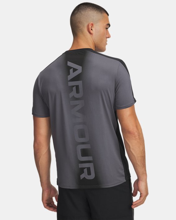 Under Armour Men's HeatGear Wordmark Short Sleeve