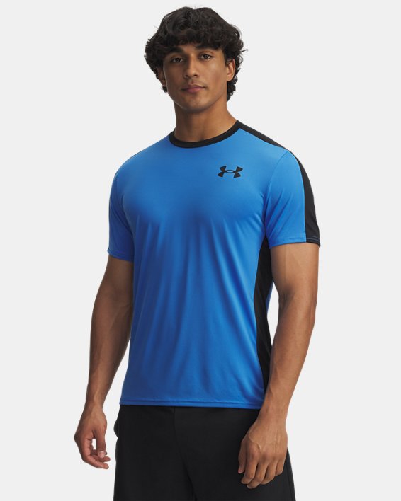 Under Armour Men's HeatGear Wordmark Short Sleeve