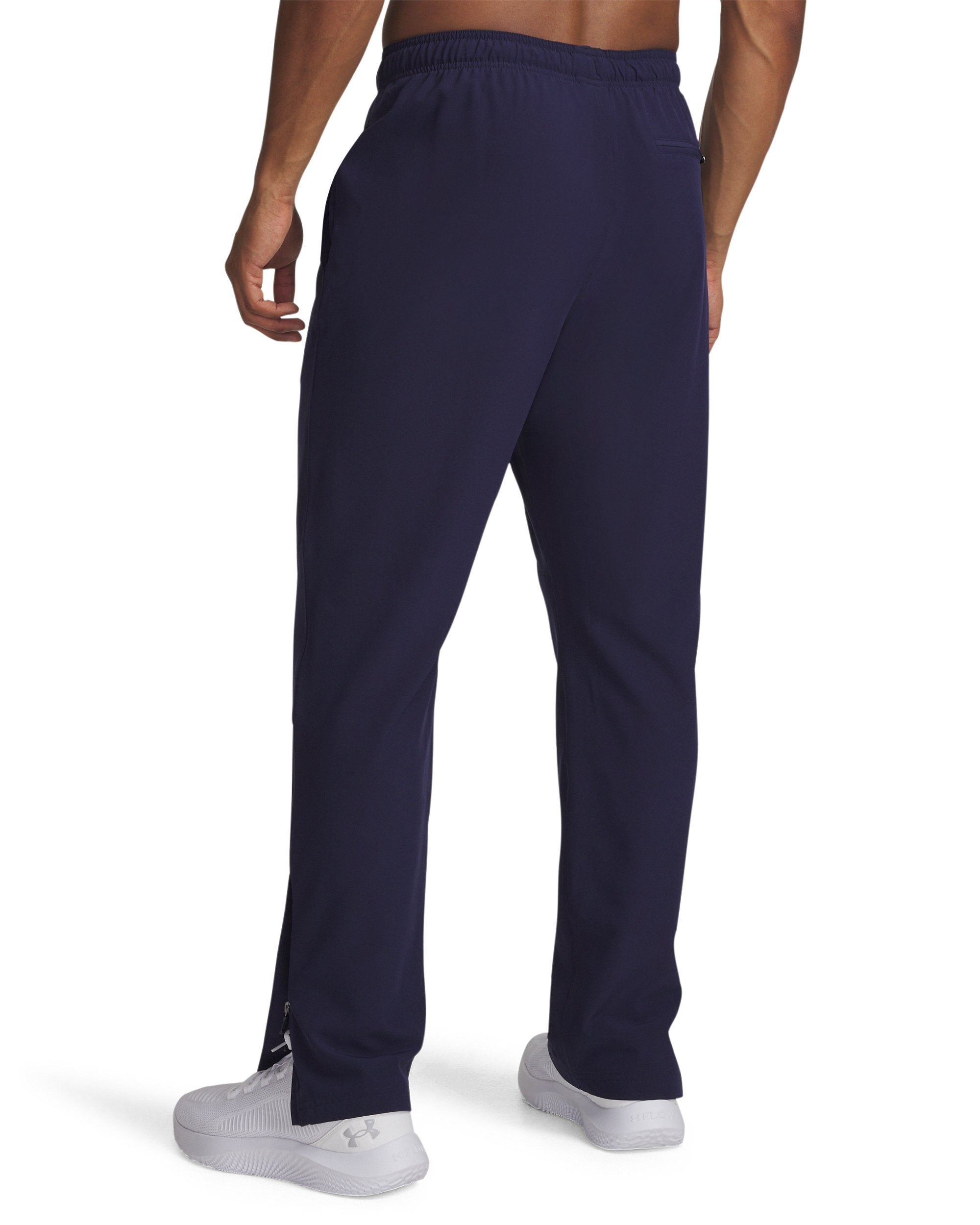 Under Armour Hockey Warm Up Men's Pants Midnight Navy/White - back