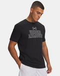 Under Armour Men's Mesh Wordmark Short Sleeve