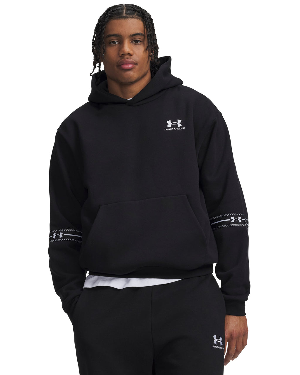 Under Armour Men's Icon Fleece Taped Hoodie