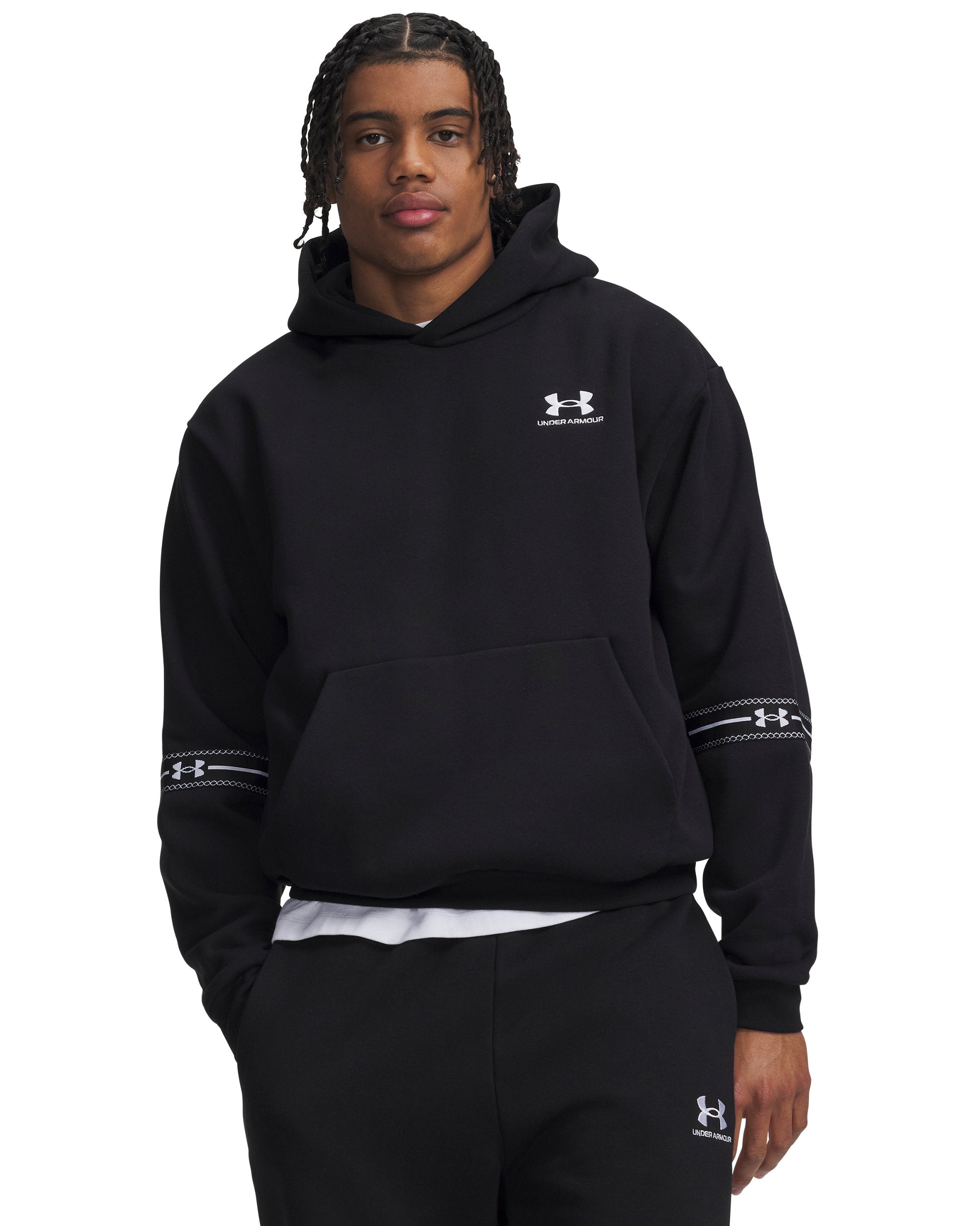 Under Armour Men's Icon Fleece Taped Hoodie
