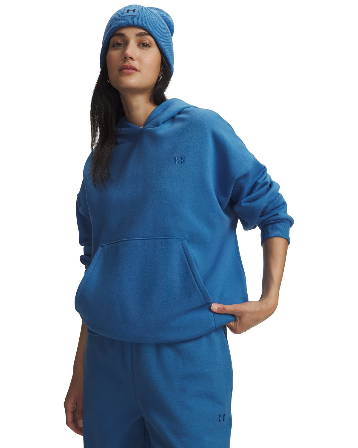 Under Armour Women's Icon Fleece Hoodie - AEGEAN BLUE FC