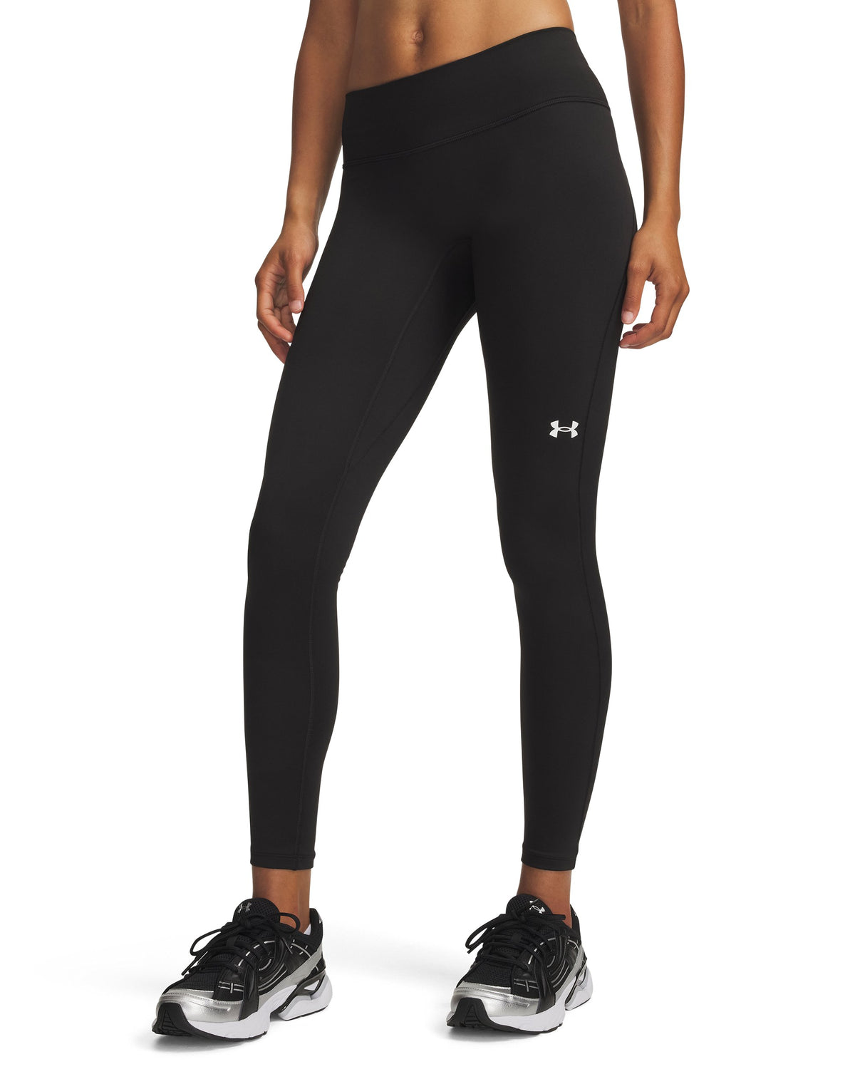 Under Armour Women's ColdGear Ultra Leggings Black - front