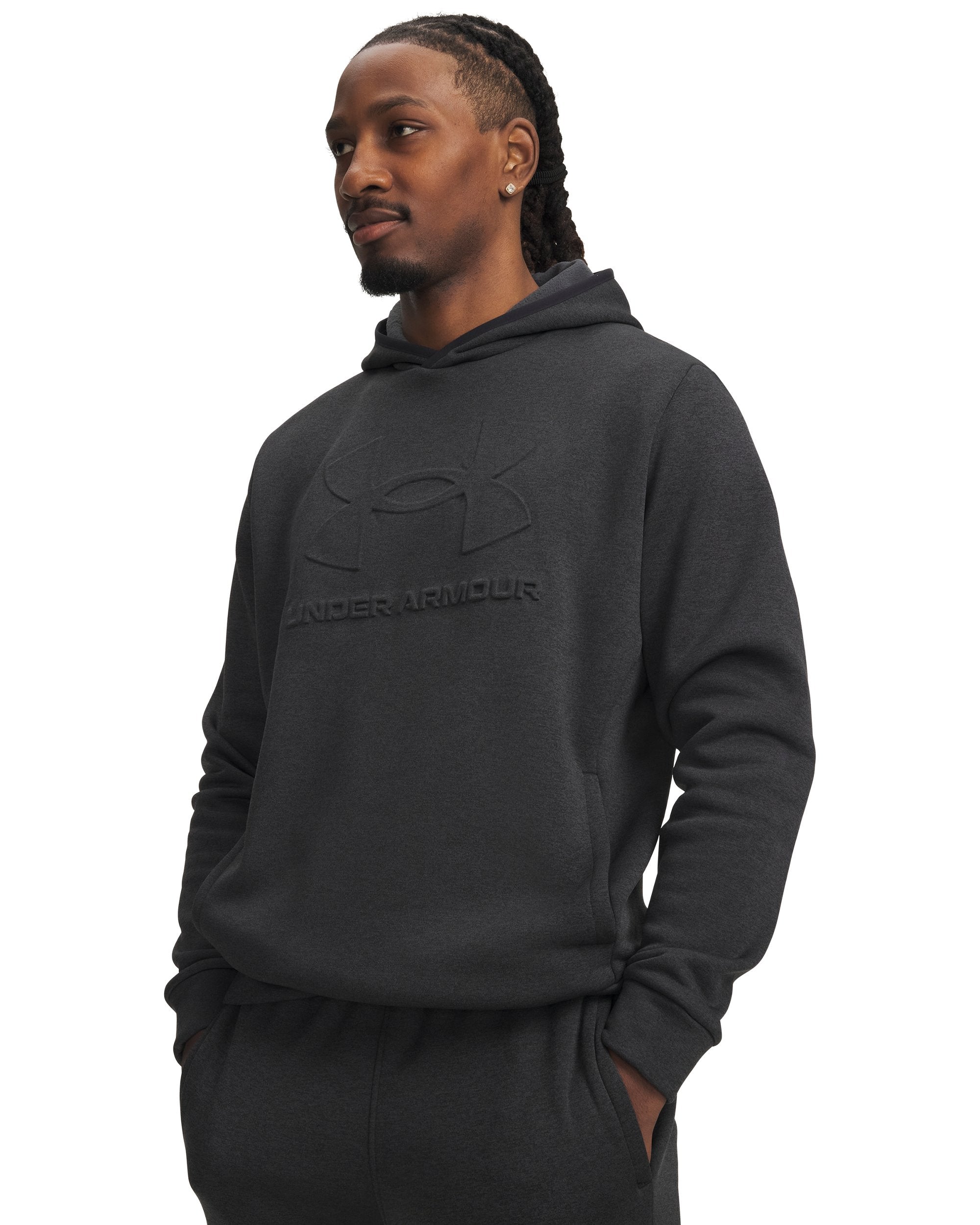 Under Armour Men's Armour Fleece Twist Emboss Hoodie