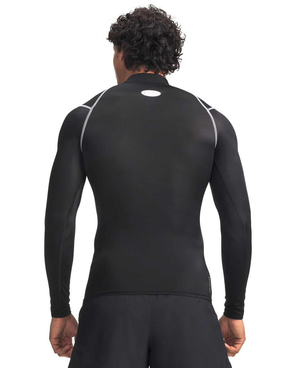 Under Armour Men's HeatGear Elite Compression Mock Long Sleeve