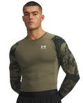 Under Armour Men's HeatGear Compression Colorblock Long Sleeve