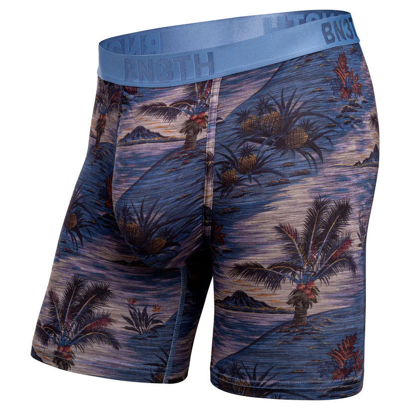 Bn3th Classic Icon Boxer Brief - Vintage Tropics Heather Fog