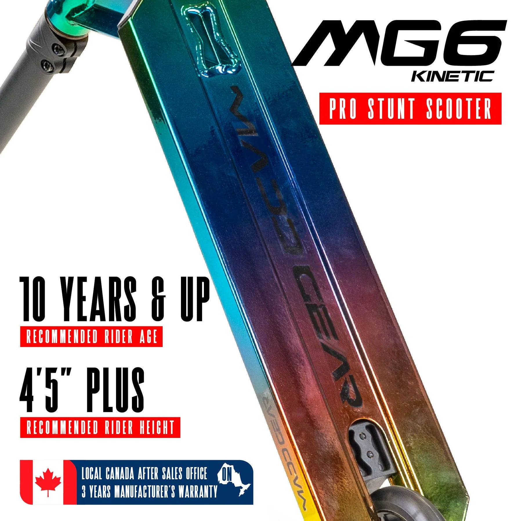 Madd Gear MG6 Kinetic Pro Complete Stunt Scooter