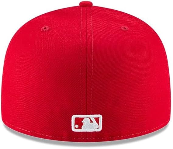 New Era Los Angeles Dodgers Scarlet Basic 59FIFTY Fitted Hat
