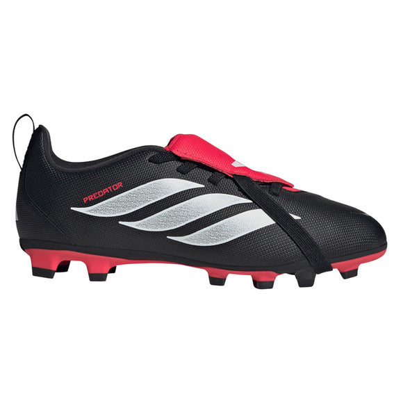 Adidas Kid's Predator Club Fold Over Tongue FG/MG Molded Soccer Cleats