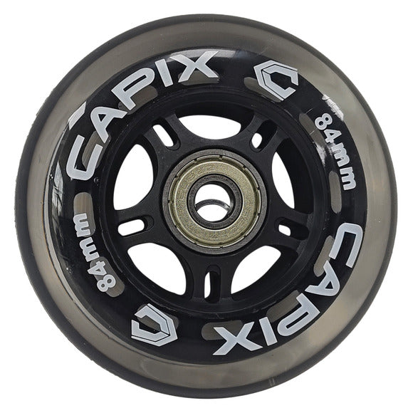 Capix 84mm Replacement Wheels for Inline Skates - 8 Pack