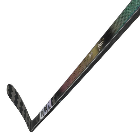 CCM Intermediate Jetspeed FT8 Pro Hockey Stick - Charcoal - 2025