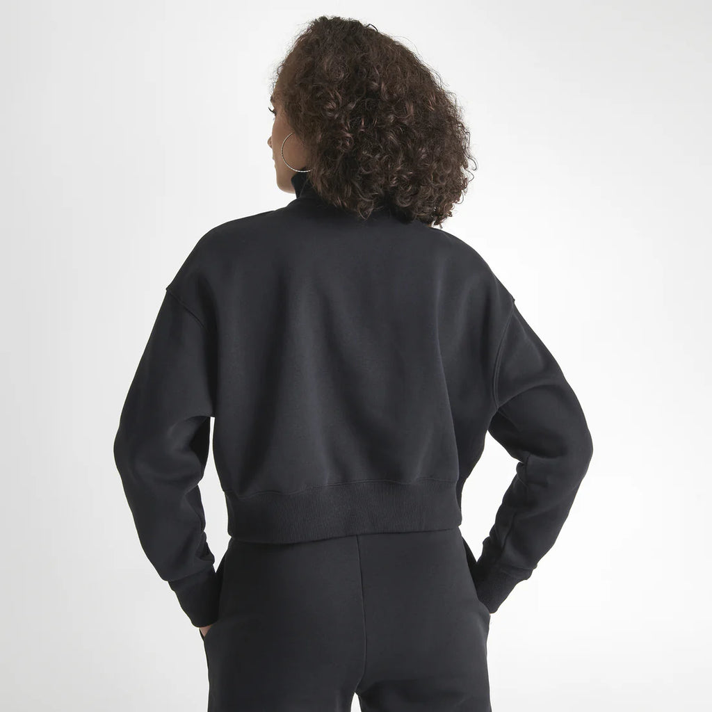 Nike Women's Sportswear Phoenix Fleece 1/4-Zip Cropped Sweatshirt
