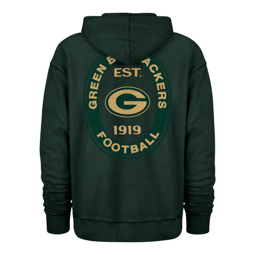 47 Brand Green Bay Packers Boot Path Ravine Fleece Hood
