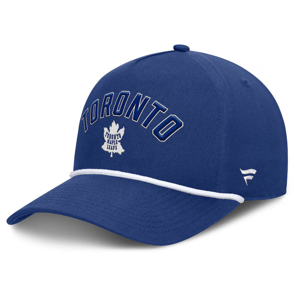 Fanatics Toronto Maple Leafs Decades Collection A-Frame Rope Adjustable Hat
