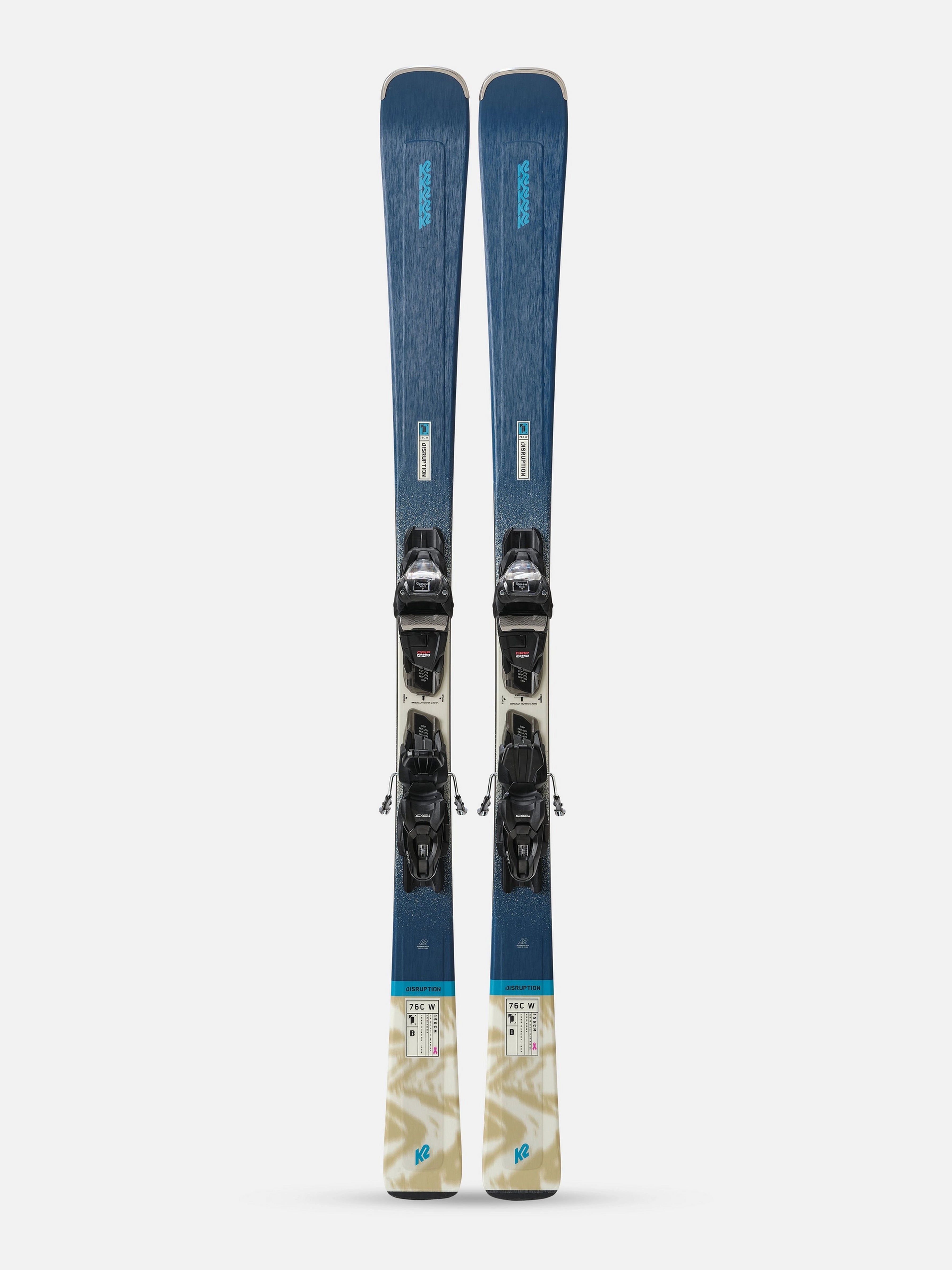 K2 Women's Disruption 76C Skis - 2025