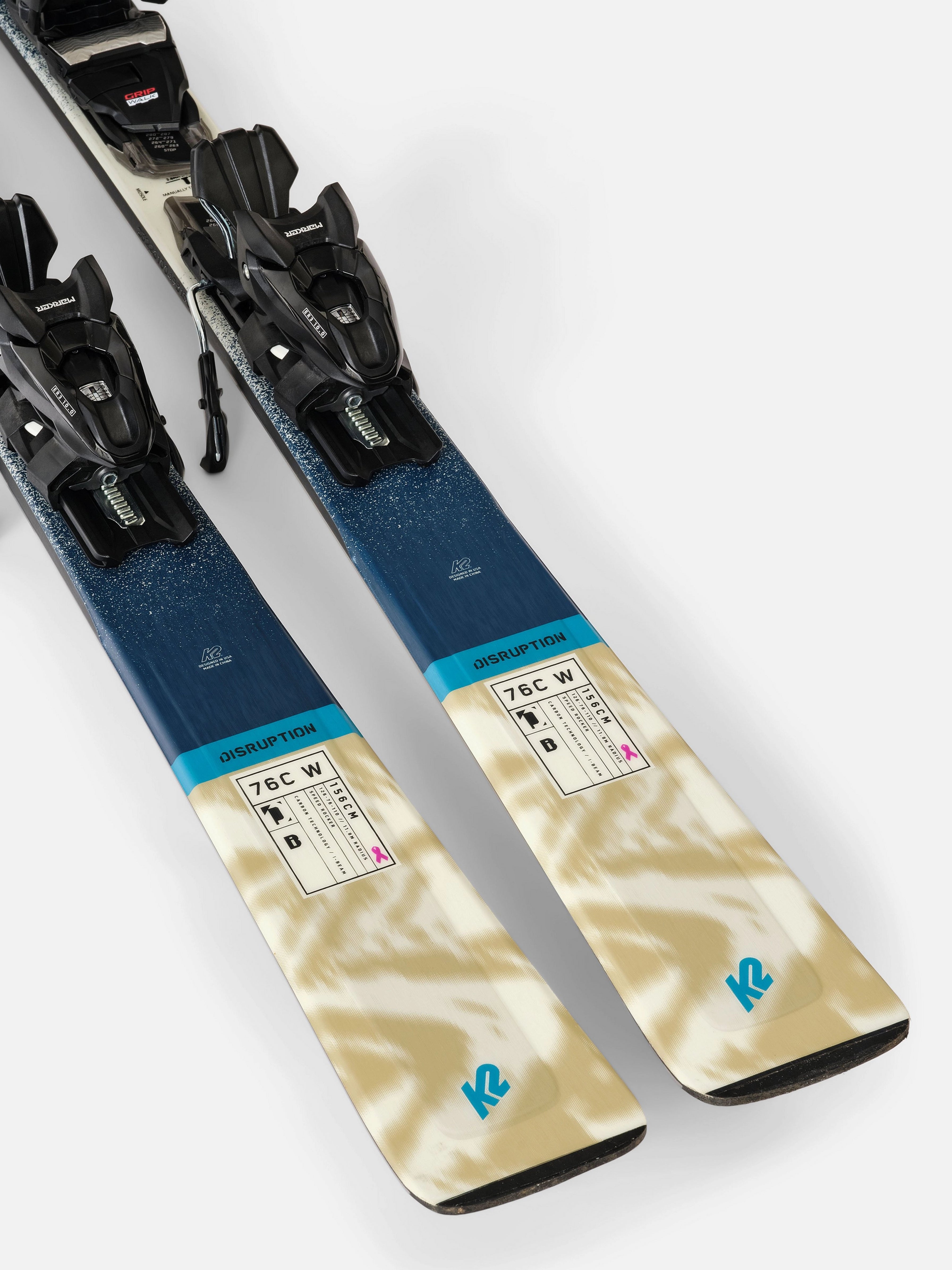 K2 Women's Disruption 76C Skis - 2025
