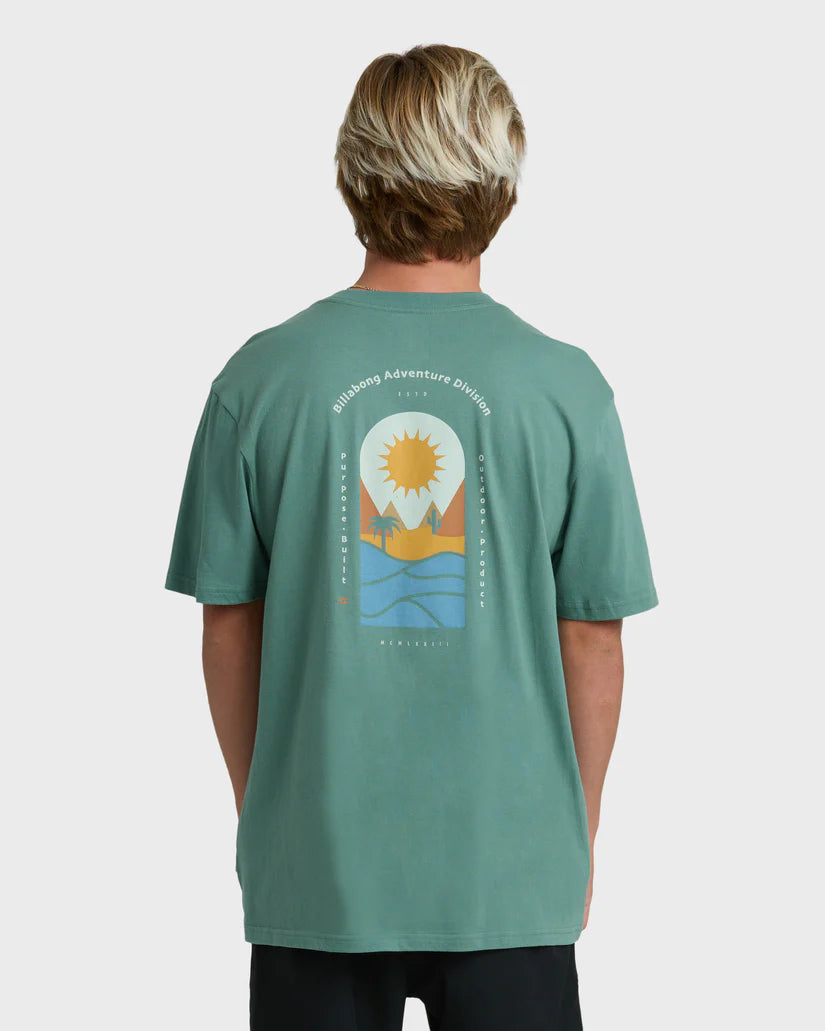 Billabong Men's Sun Down Adiv Premium Short Sleeve T-Shirt