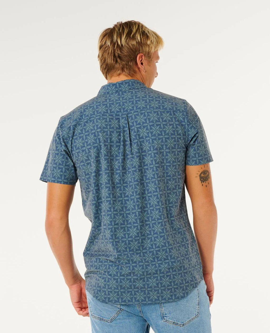 Ripcurl Men's Sessions Aerotech Short Sleeve Shirt