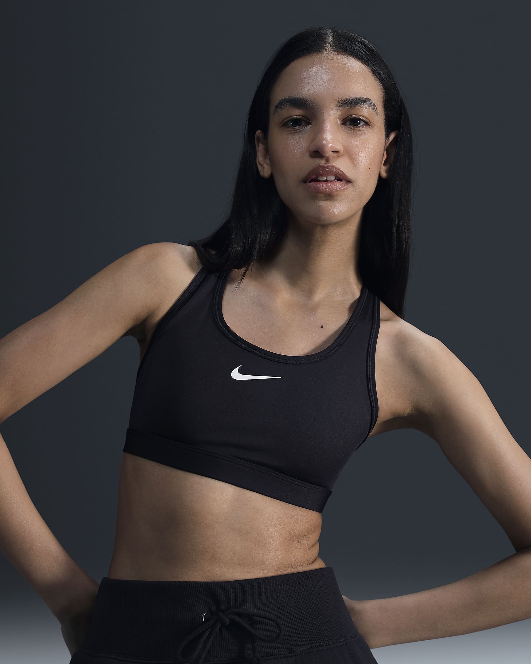 Women's Swoosh Medium Support Padded Sports Bra
