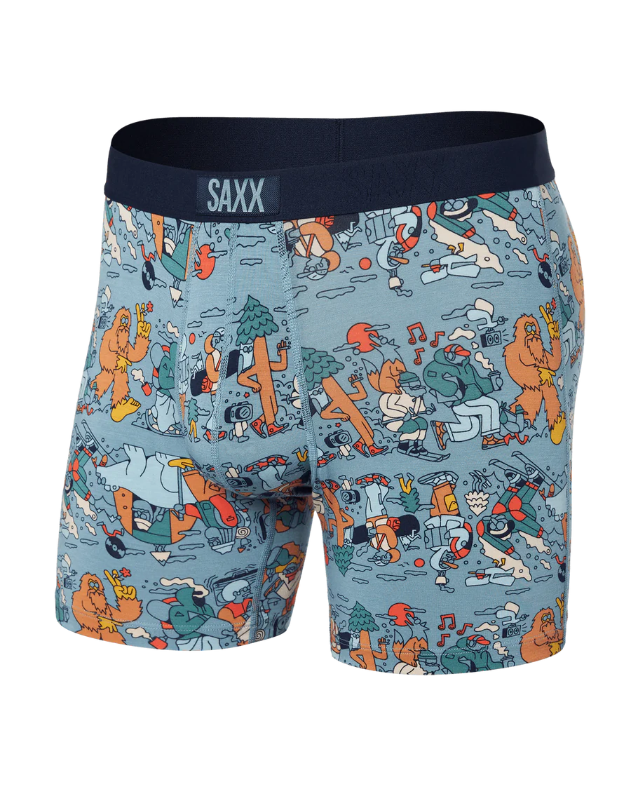 Vibe Boxer Brief - Fresh Tracks-Desert Blue