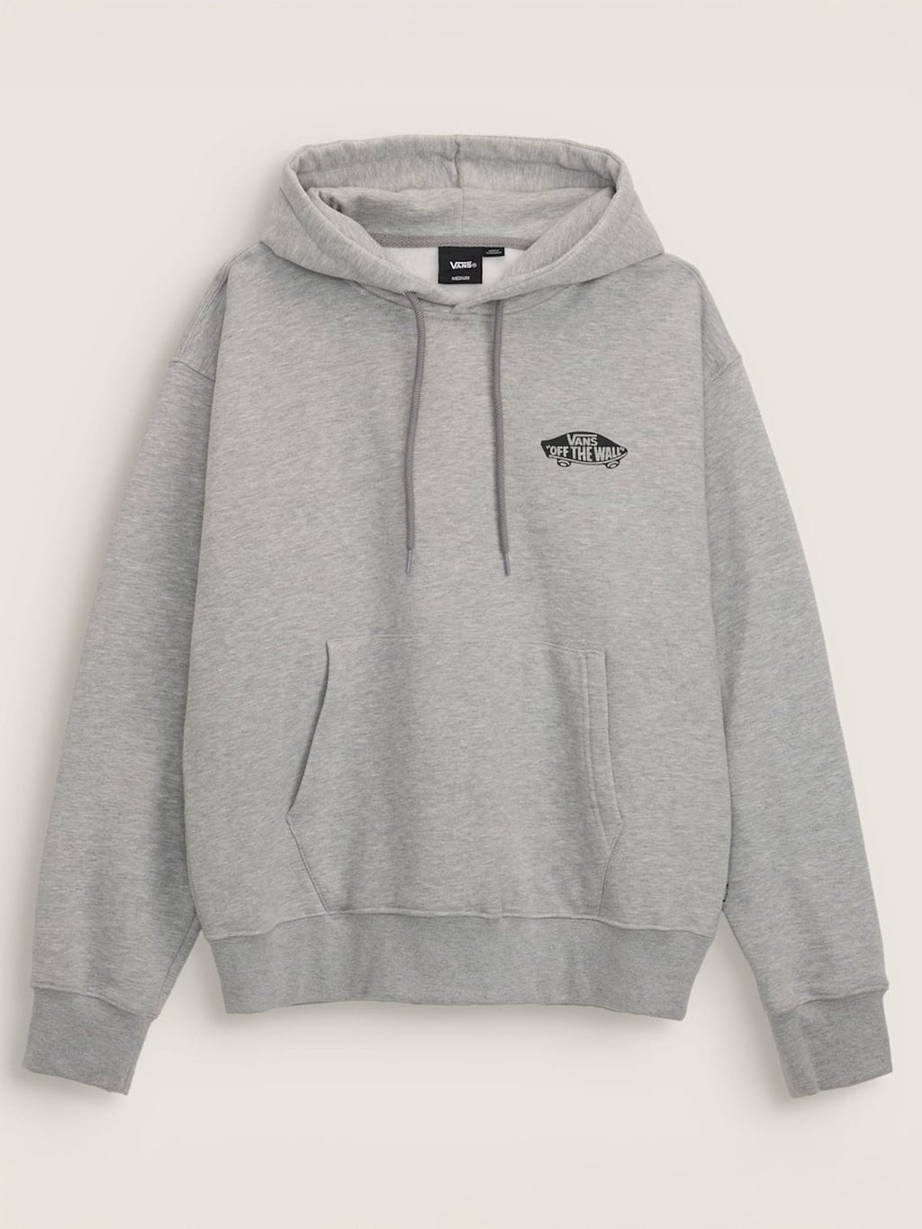 Vans Men's Double Standard Pullover Hoodie - Cement Heather front