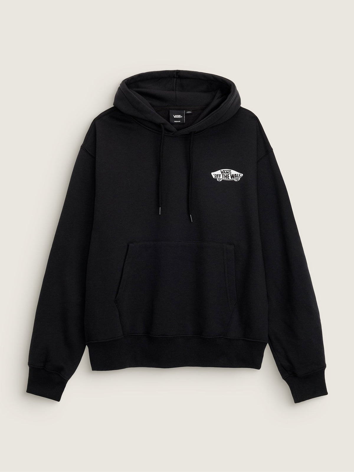 Vans Men's Double Standard Pullover Hoodie - Black/White front